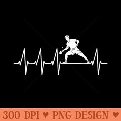 table tennis heartbeat butterfly table tennis player - png graphics
