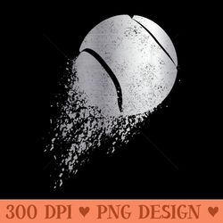 tennis player sports vintage tennis ball - exclusive png designs