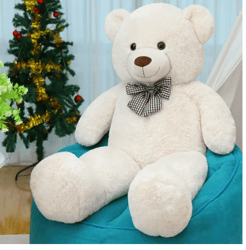 giant teddy bear 47 large stuffed animals plush toy ,,beige