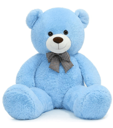 giant teddy bear 47 large stuffed animals plush toy ,,blue