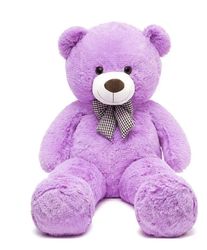 giant teddy bear 47 large stuffed animals plush toy ,,lavender