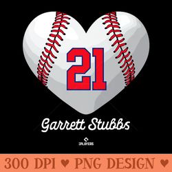 baseball heart number garrett stubbs philadelphia mlbpa premium - clipart png