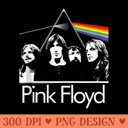 pink floyd photo prism rock band music - design png template