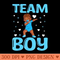 team baby party gender reveal announcement - free png download
