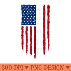 patriotic usa trump flag print - printable png graphics