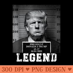 donald trump mug shot wanted for u.s. president 2024 - png clipart