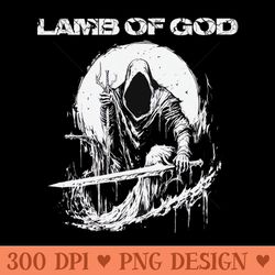 lamb of god - exclusive png designs