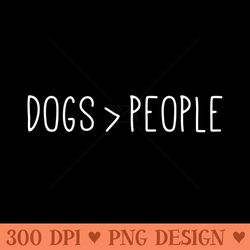 dogs greater than people - png download