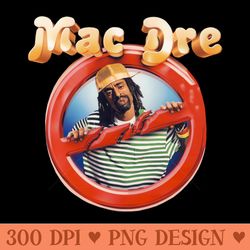 mac dre - png design assets