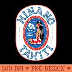 hinano oval logo - vector png clipart