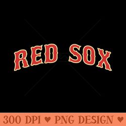 red soxx baseball - printable png images