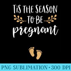 womens christmas pregnancy announcement holiday baby reveal - png clipart download