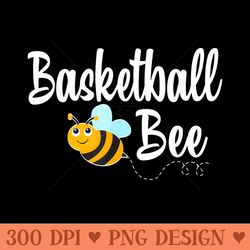 basketball bee basketball player funny bumblebee - unique sublimation png download