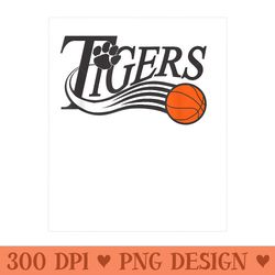 tigers basketball - png design assets