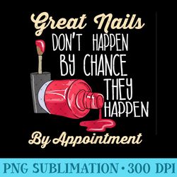 womens nail technician - png prints