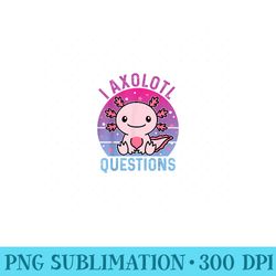 i axolotl questions cute axolotl retro vintage axolotl - png download