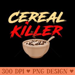 funny cereal killer - png download with transparent background