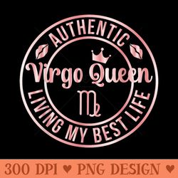 authentic virgo queen virgo zodiac sign virgo horoscope - clipart png