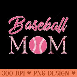 baseball mom - printable png images