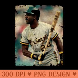 barry bonds in pittsburgh pirates - high quality png files