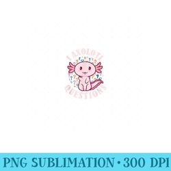 i axolotl questions cute axolotl baby girl pink - png download