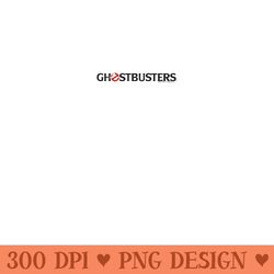 ghostbusters simple text logo sweatshirt - png art files