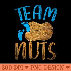 baby party gender reveal party team nuts funny gender reveal - high quality png clipart