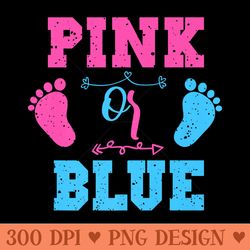 gender reveal team girl or gender reveal baby - free png download