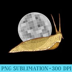 snail disco ball funny crystal shell animal lover - stylish shirt png