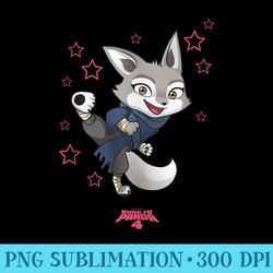 dreamworks kung fu panda 4 kawaii zhen - sublimation designs png