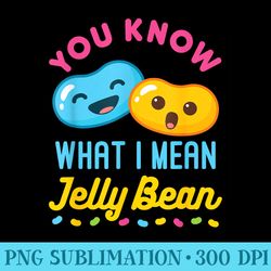 you know what i mean jelly bean cute sweets lover ka - png download gallery