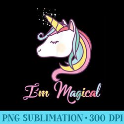 im magical rainbow unicorn - png download transparent background