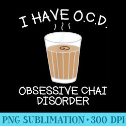 funny chai tea lover cool punjabi desi indian drink - png download resource