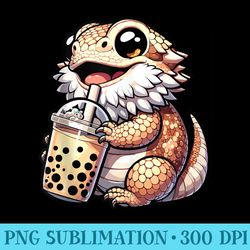 cute dragon kawaii bubble tea anime kawaii milk tea - png transparent background download