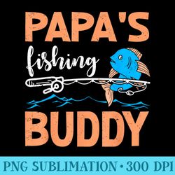 papas fishing buddy - png graphic resource