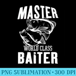master world class baiter funny fisherman - high resolution png download