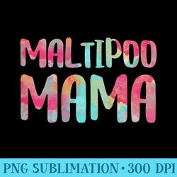 womens maltipoo mama t mothers day - png vector download