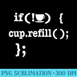 cool coffee coding t - download transparent png