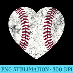 mothers day distressed heart baseball heart mom mama - png image gallery download