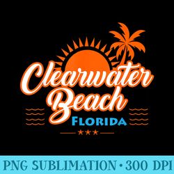 clearwater beach florida t - png design assets