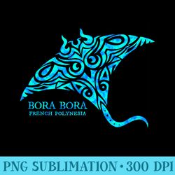 bora bora french polynesia manta ray girls toddler - png art files