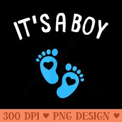 its a baby gender reveal party baby shower team - png clipart for graphic design