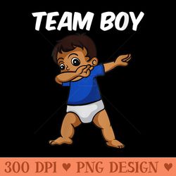 s funny team gender reveal men cool baby - clipart png