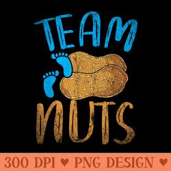 baby party gender reveal party team nuts funny gender reveal - png templates