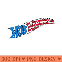 hot wheels americana flag - png clipart download