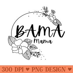 bama mama flowers - transparent png clipart