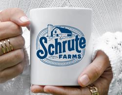 the office schrute farms scranton pa coffee mug, 11 oz ceramic mug_1