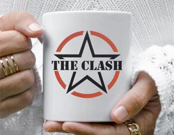 the clash coffee mug, 11 oz ceramic mug