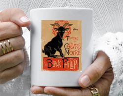 black phillip coffee mug, 11 oz ceramic mug