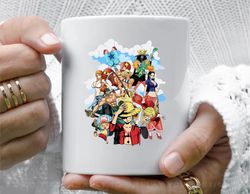 straw hat pirates coffee mug, 11 oz ceramic mug